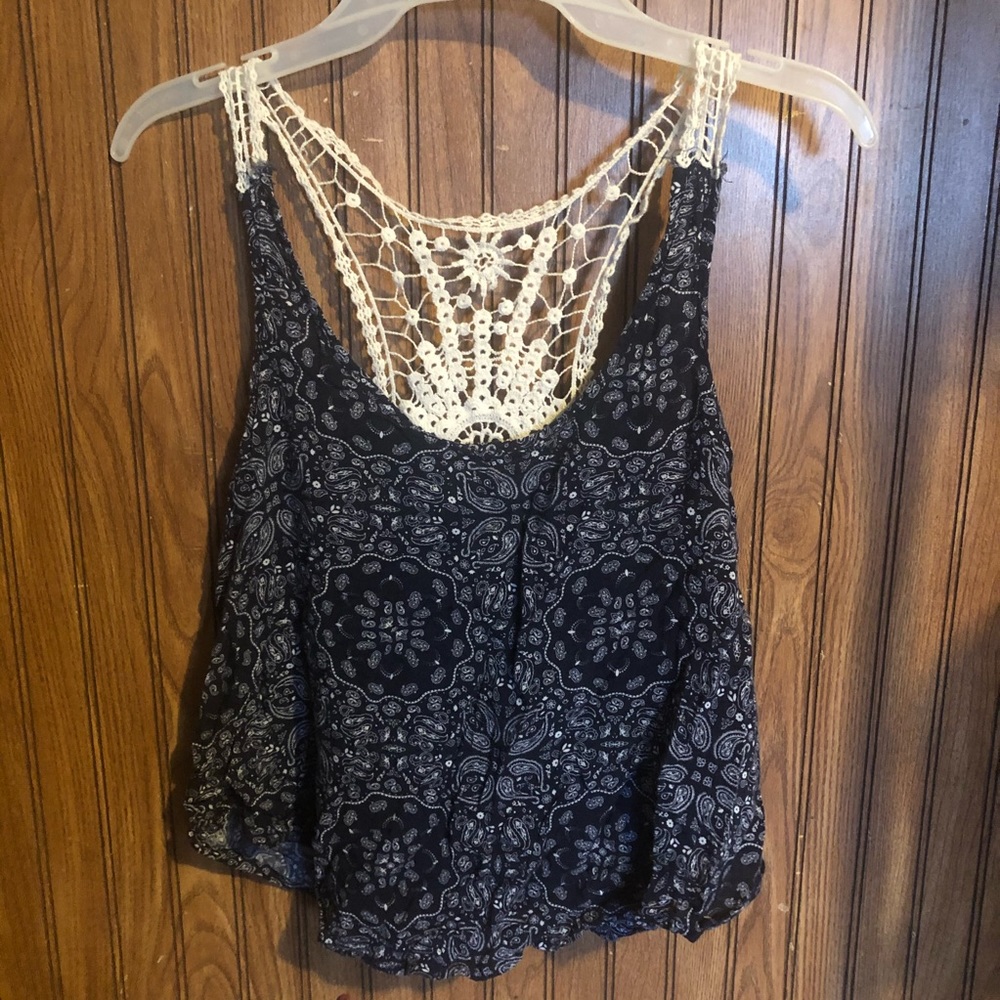 Bandana Print Tank Top